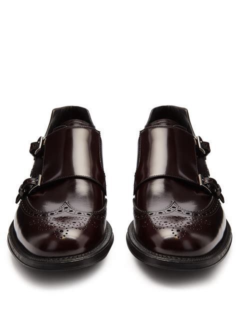 prada mens double monk shoes|Men's Shoes .